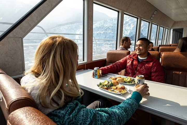 Dinner near glaciers